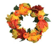 Décoration de couronne d'Halloween Couronne de porte pour la décoration d'Halloween Décorations