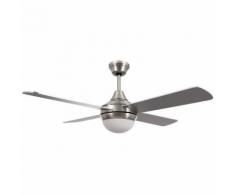 Ventilateur de Plafond LED Smart WiFi Navy 60W Niquel Nickel - Nickel