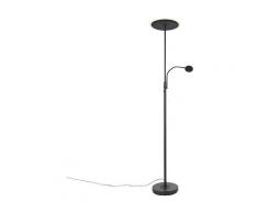 QAZQA strela - LED Dimmable Lampadaire avec lampe de lecture Moderne variateur inclus - 1 lumière