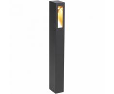 Lampe d'extérieur Moderne sur pied noir 65cm avec LED - Intorus Qazqa Moderne Luminaire exterieur