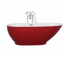 Beliani - Baignoire rouge GUIANA