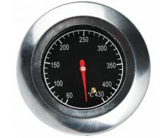 Acier Inoxydable Thermomètre,Métal Thermomètre,Pour Barbecue en Acier Inoxydable Barbecue à Gaz