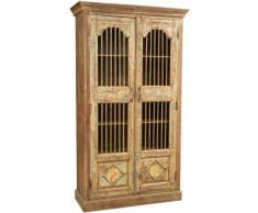 Armoire en bois massif recyclé à finition antique