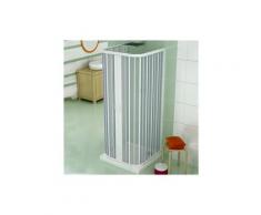 Ariete cabina doccia a 3 lati 80x80x80 cm con apertura centrale