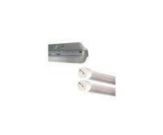 Kit de Réglette LED étanche Double pour Tubes T8 150cm IP65 (2 Tubes Néon lumineuse LED 150cm T8