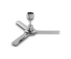 vortice ventilateur de plafond nordik evolution 120/48" whitegold 61733