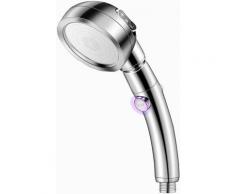 Guazhunifr - Pommeau de Douche Universelle, Haute Pression Douchette Pommeau, 3 Modes Economiseur