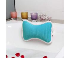 Oreiller de Bain Coussin de Baignoire,Oreiller de SPA avec des 2 grandes Ventouses, support pour la