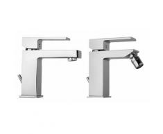 Kiamami Valentina - SET DE 2 ROBINETTERIE DE SALLE DE BAIN LAVABO ET BIDET INFINITY