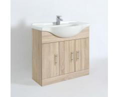 Meuble-lavabo 85x78x48cm