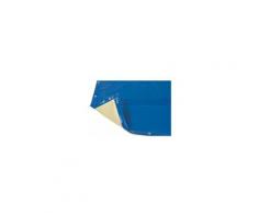 Bâche hiver Luxe bleue compatible piscine Cristaline Evolux 5.30x3.70m
