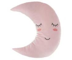 Atmosphera For Kids - Coussin Déco Lune 32x37cm Rose