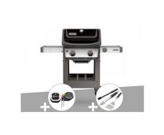 Barbecue gaz Weber Spirit II E-210 GBS + Thermomètre iGrill 3 + Kit ustensiles 3 pièces Better
