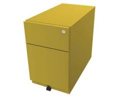 Bisley Caisson roulant Note™, avec 1 tiroir pour DS, 1 tiroir universel, h x l x p 495 x 300 x 565