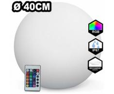 Boule LED Lumineuse Multicolore 40CM
