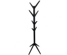 Porte-manteaux arbre 178 cm Noir