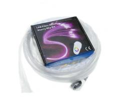 Kit d'éclairage LED Illuminateur à fibres optiques 6W RGB 200 fibres de 0,75 mm à 2,5 m - Bematik