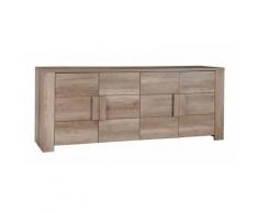 Buffet, bahut, enfilade grand modèle FARRA 4 portes. Meuble design et tendance pour votre salon ou