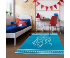 120x170 - UN AMOUR DE TAPIS - Tapis Chambre Enfant Moderne Design - Tapis Chambre Bébé Fille Garcon