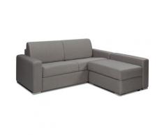 Italian Spirit - Canapé d'angle express DREAMER COMPACT sommier lattes avec chauffeuse coffre