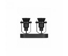 Luminaire 1906 DECOSPOT DOUBLE Spot - 2 spots LED GU10 6 watt inclus - 2 finitions possibles