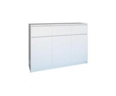 PARME | Commode contemporaine 3 portes & 3 triroirs chambre/salon/bureau | Buffet Scandinave |