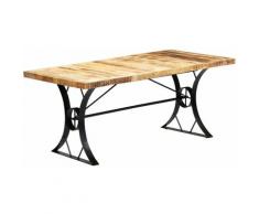 Betterlife - Table de salle à manger 180x90x76 cm Bois de manguier massif3438-A