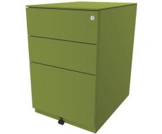 Bisley Caisson roulant Note™, avec 2 tiroirs universels, 1 tiroir pour dossiers suspendus, h x l x