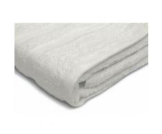 Serviette de toilette uni 50x100cm 100% coton - 500g/m² - Beige crème