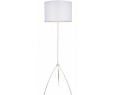 Lampadaire design - D 52 x H 172 cm - Blanc - Livraison gratuite