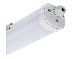Réglette Étanche Slim LED Intégré 1200mm 36W Blanc Froid 6000K - 6500K