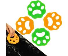 Épilateur pour animaux de compagnie pour le linge (4 pièces), attrape-linge pour linge de lit et