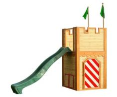 AXI - Arthur Playhouse: Maisonnette pour enfants, fenêtres intégrées et bois très résistant