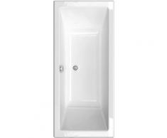Baignoire rectangulaire Spacy duo 180 x 80 cm - Blanc