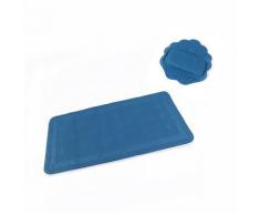REPOSE TÊTE + TAPIS DE BAIN anti glisse MOUSSE CONFORT