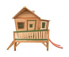 Emma Playhouse: Maisonnette pour enfants, fenêtres intégrées et bois très résistant