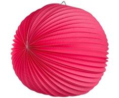 Sky Lantern - Lampion rond 36 cm Fuchsia - Rose Fuchsia
