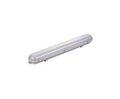 Réglette lumineuse LED étanche 120cm 40W IP65 avec détecteur - Blanc Neutre 4000K - 5500K