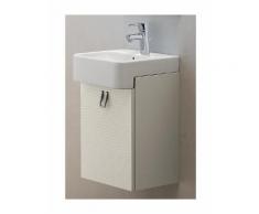 Meuble sous vasque, avec vasque, symétrique