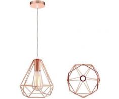 STOEX Suspensions Luminaires Vintage E27 Lustre Plafonnier Industrielle Métal Rétro Edison Lampe de