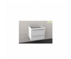 Sous meuble de lavabo RIHO BRONI 60x48x H 50,5 cm - Bois laqué satiné mat