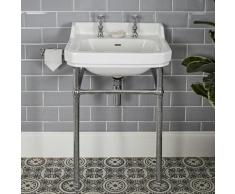 Lavabo rétro sur pied 56cm Old London