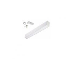 Réglette lumineuse LED 120cm 24W Suspendue ALU - Blanc Froid 6000K - 8000K