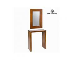 Meuble d'Entrée Bois mindi (81 x 70 x 30 cm) - Collection Chocolate by Craftenwood
