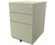 Bisley Caisson roulant Note™, avec 2 tiroirs universels, 1 tiroir pour dossiers suspendus, h x l x