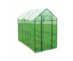Serre de jardin 120x240x190 cm jardinage