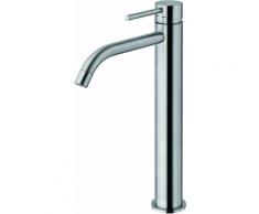 Mitigeur lavabo haut avec vidage 1 '1/4 Paffoni Light LIG085 | Steel Looking