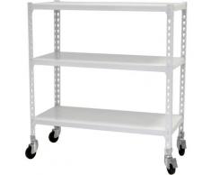 Étagère en métal KIT SIMONCLICK MOBILE 3/300 900 BLANCO/BLANCO