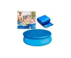 Lts Fafa - de Diamètre Baches pour Piscines,Couverture de Protection de Piscine Ronde avec Attaches