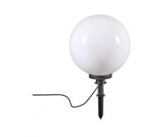 Lampe d'extérieur Moderne avec broche de terre 40 cm IP44 - Ampoule Qazqa Moderne Luminaire